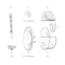 Melia Tire-lait électrique portable double