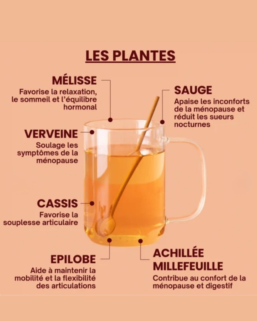Infusion bio Ménopause