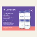 Pots de conservation pour lait maternel 4 x 160ml