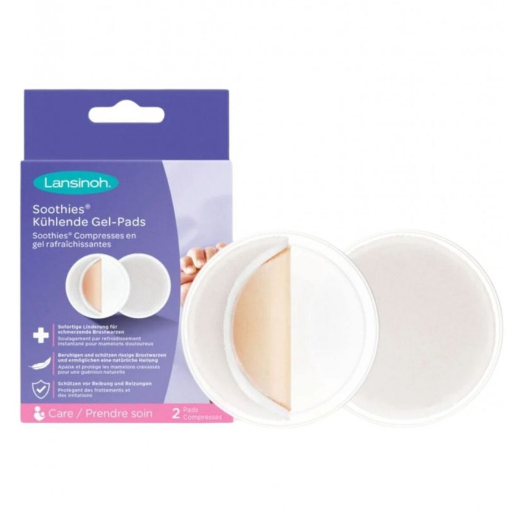 Soothies® Deux Compresses en gel rafraîchissantes